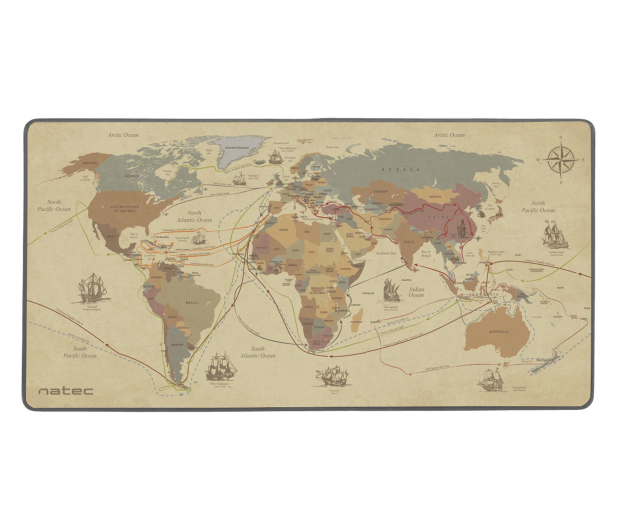 Natec PODKŁADKA POD MYSZ DISCOVERIES MAXI 800X400MM - 1470206 - zdjęcie